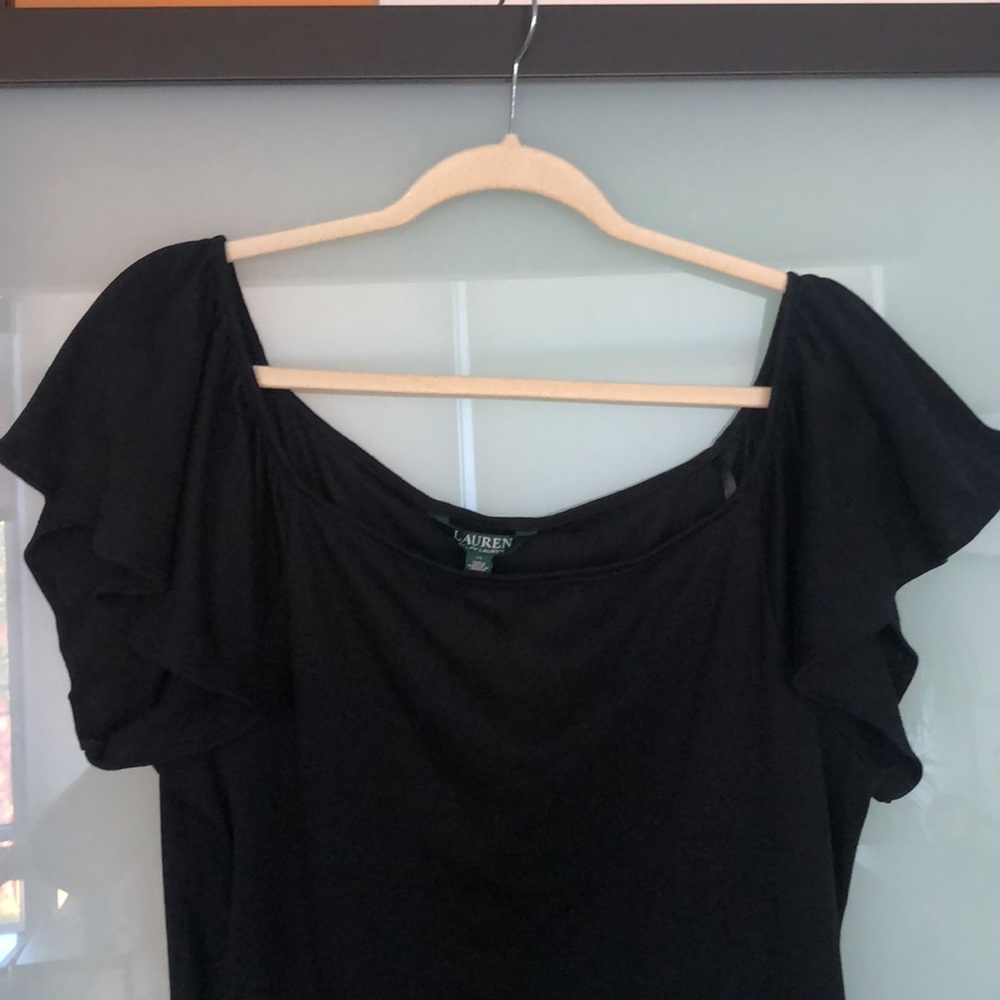 NWT Ralph Lauren Ruffle Top - Picture 2 of 4